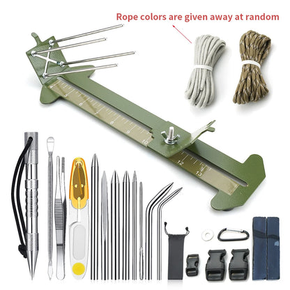 Paracord Bracelet Kit with Marlin Spike Tool – DIY Survival