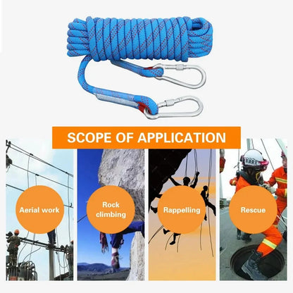 Static Climbing Rope 10mm for Rescue & Camping