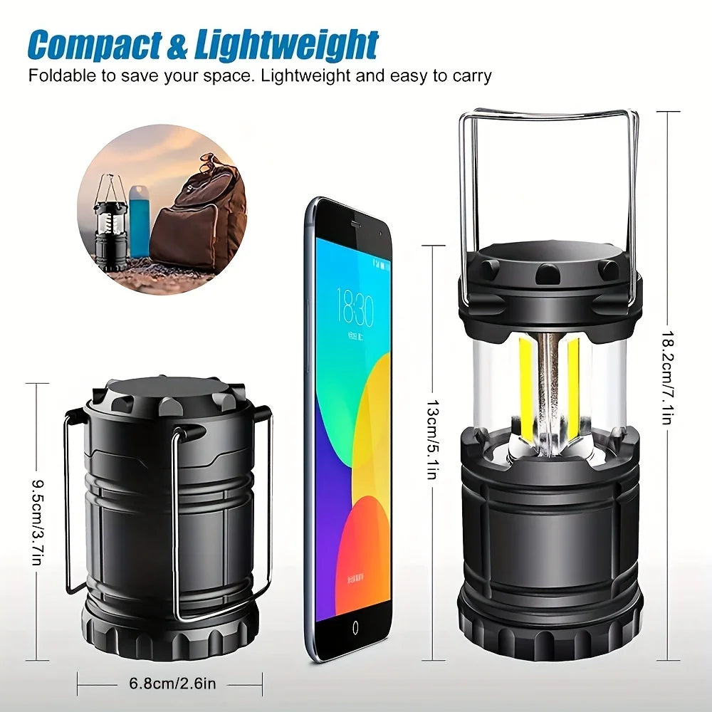 Portable Camping Lantern for Bright Outdoor Lighting