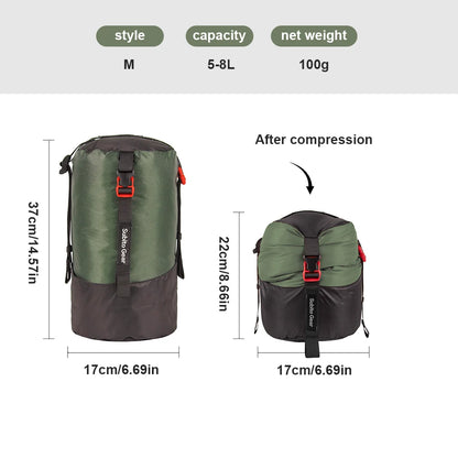 Sleeping Bag Compression Sack for Space Saving
