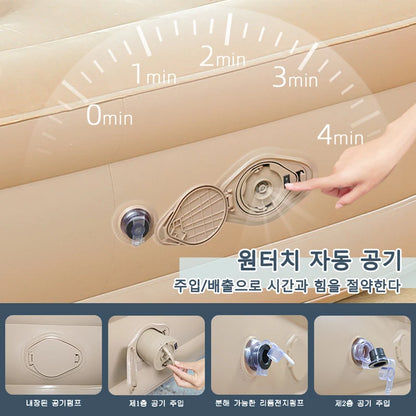 Inflatable Air Mattress Portable Comfort for Camping