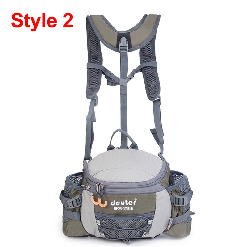 Running Waist Bag with Water Bottle Holder for Outdoors