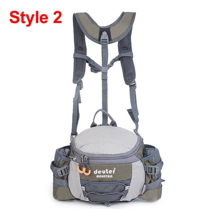 Running Waist Bag with Water Bottle Holder for Outdoors