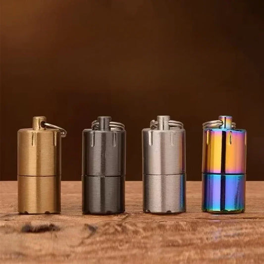 Mini Keychain Kerosene Lighter – Portable & Durable