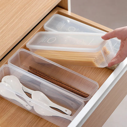 Spaghetti & Cereal Storage Box – Airtight Kitchen Container