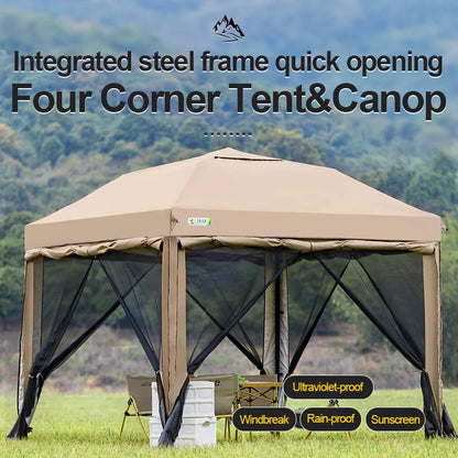 10x10 Pop-Up Canopy Tent – Instant Shade & Weather Protection