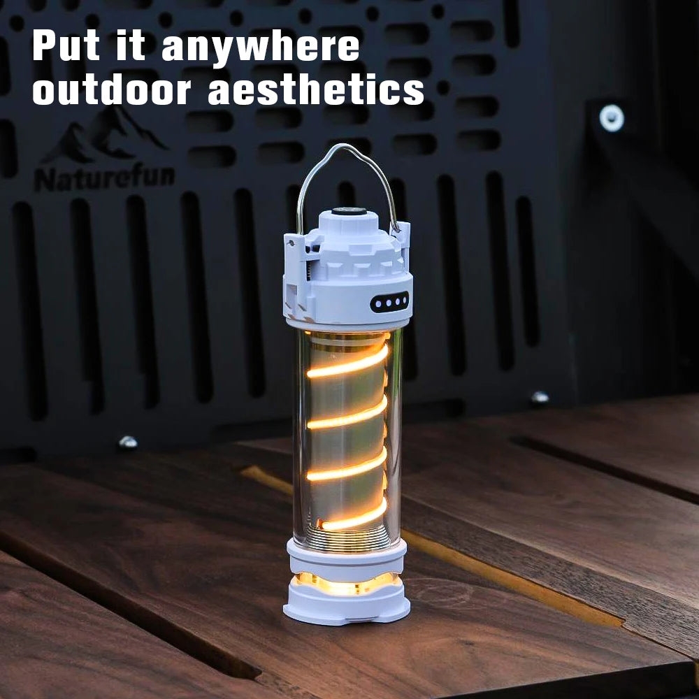 Camping Lantern with Tripod USB Rechargeable Bright Light