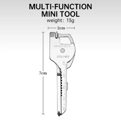 6-in-1 Mini Multi-Tool – Portable Stainless Steel Kit