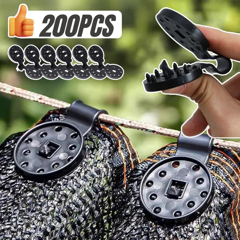 Shade Cloth Clips Durable Outdoor Net Fixing Hooks