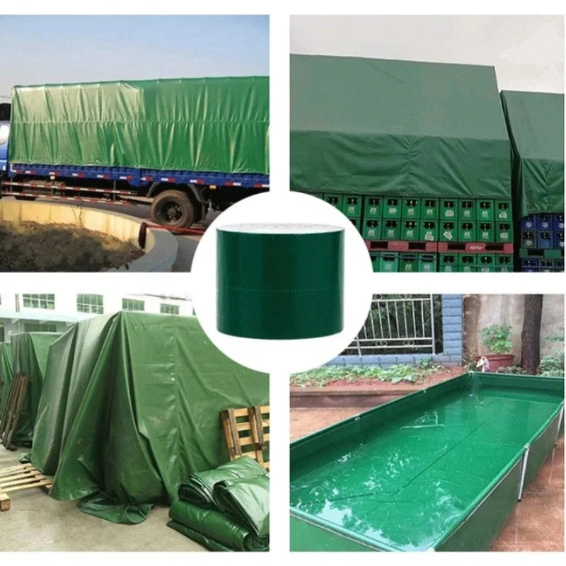 Truck Tarp Repair Tape – Waterproof & Strong Adhesion