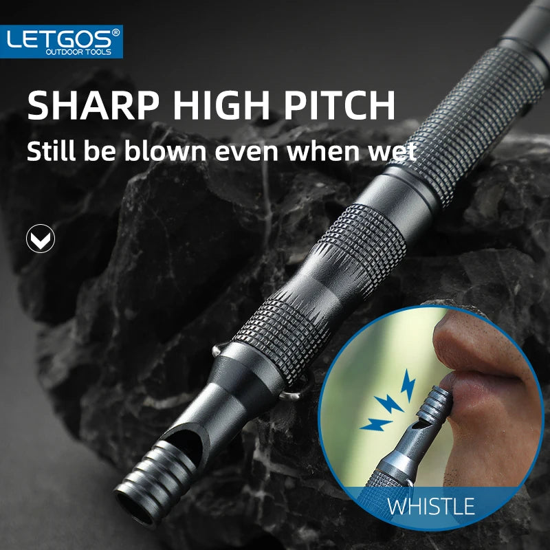 Multi-Function Survival Whistle with Glass Breaker