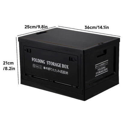 Collapsible Camping Storage Box – Stackable Gear Organizer