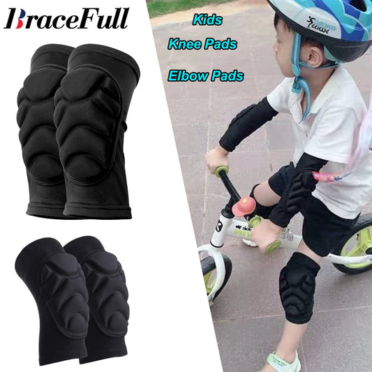 Kids Knee & Elbow Pads – Soft Sport Protective Gear