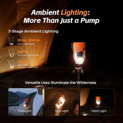 Portable Electric Air Pump – Fast Inflation & Deflation