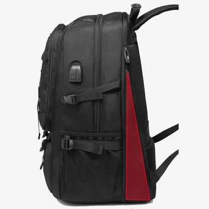 50L/80L Travel Backpack with Shoe Compartment – Waterproof & Durable