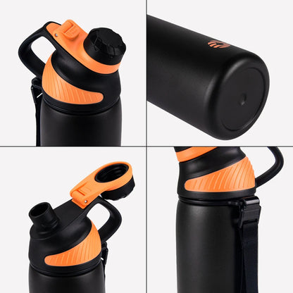 Insulated Water Bottle 1000ml Keeps Drinks Cold 24H