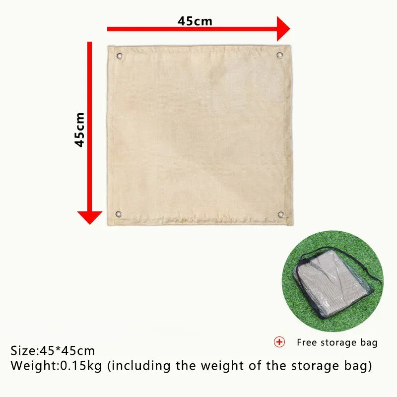 Camping Fireproof Cloth Mat for Barbecue & Picnic