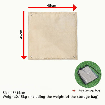 Camping Fireproof Cloth Mat for Barbecue & Picnic