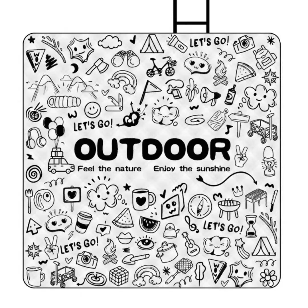 Large Waterproof Picnic Mat for Comfortable Outdoor Relaxing