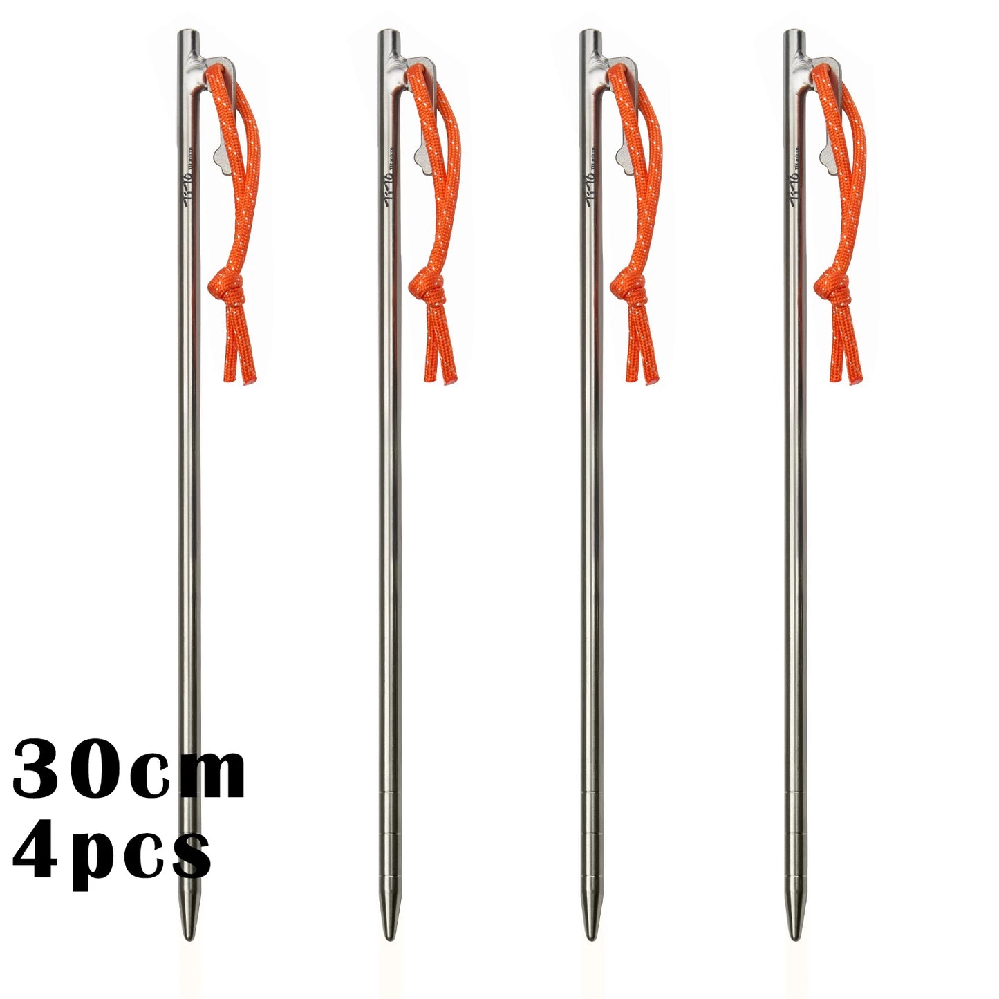 Titanium Tent Stakes for Strong Windproof Camping