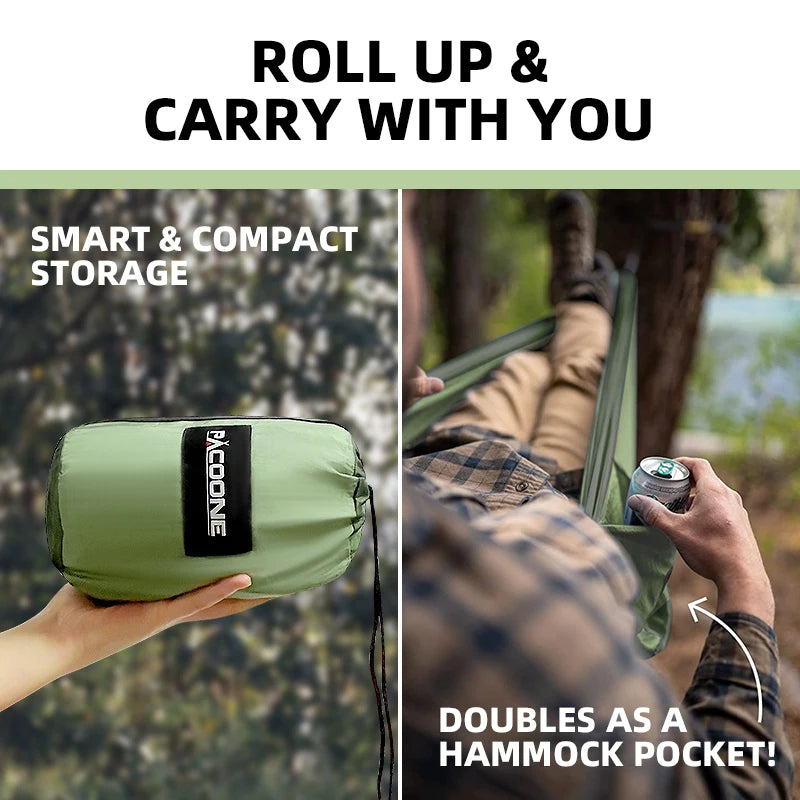 Portable Camping Hammock for Lightweight Relaxation