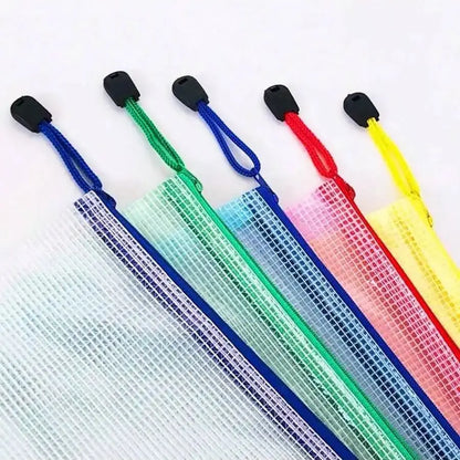 A4 Zipper Storage Bags – Multi-Purpose Waterproof Organizer