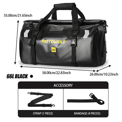 Waterproof Dry Bag for Motorcycle Travel Gear Protection