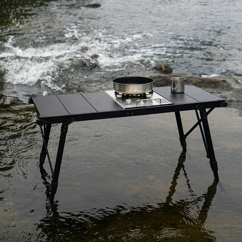Folding IGT Camping Table with Adjustable Legs