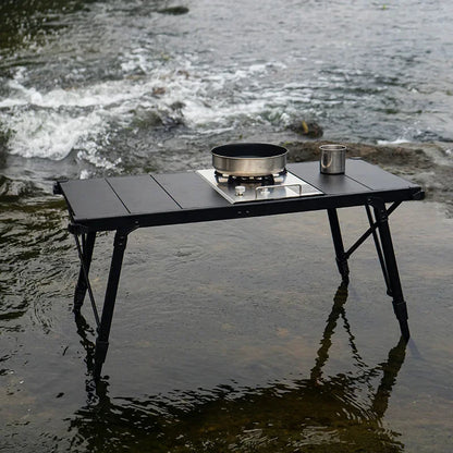 Folding IGT Camping Table with Adjustable Legs