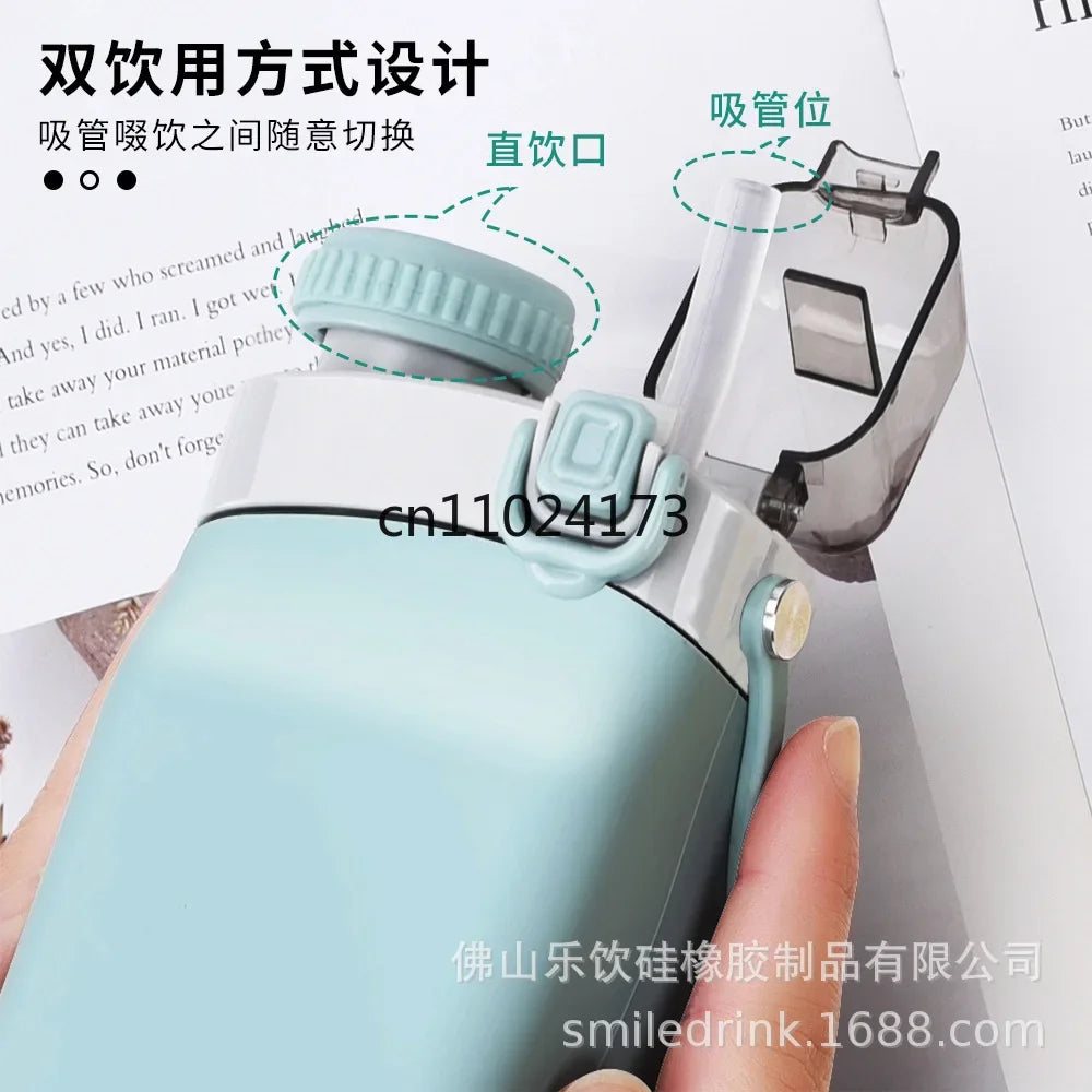 600ml Collapsible Water Bottle – Safe & Portable for Outdoors