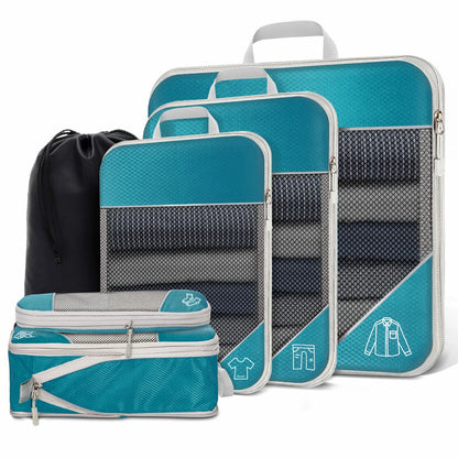 Compression Packing Cubes Set – Maximize Space & Organize