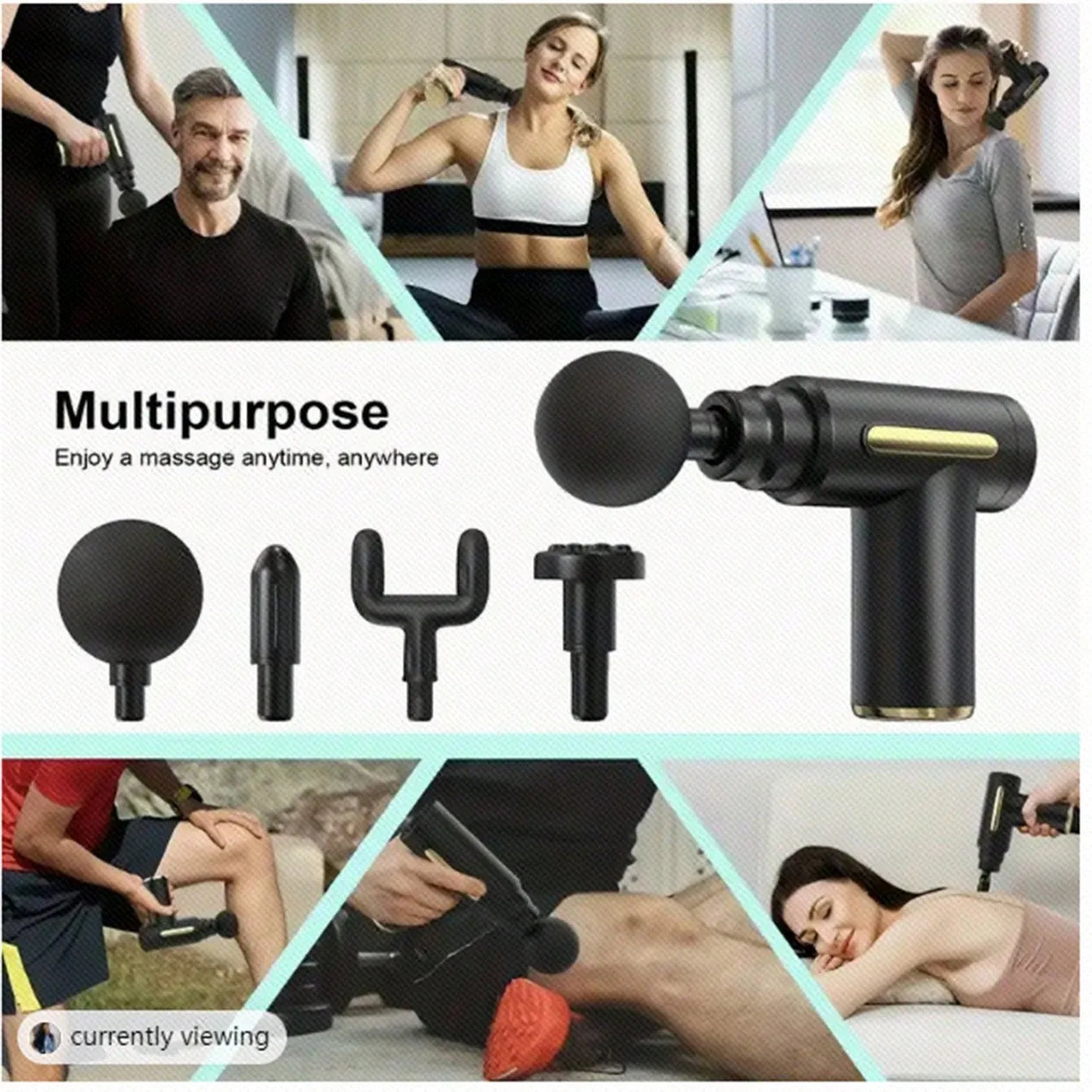 High-Power Massage Gun for Deep Muscle Recovery