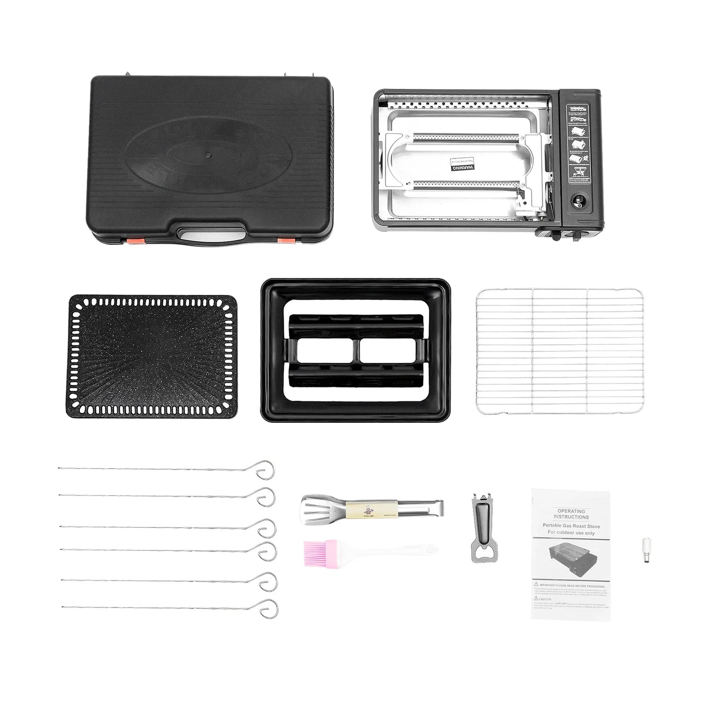 Portable Camping Grill Stove for Easy Outdoor Cooking
