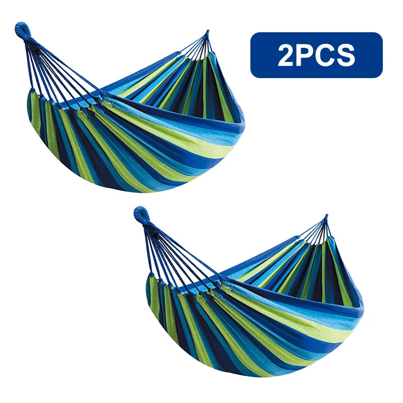 Canvas Camping Hammock 200kg Heavy Duty Comfort