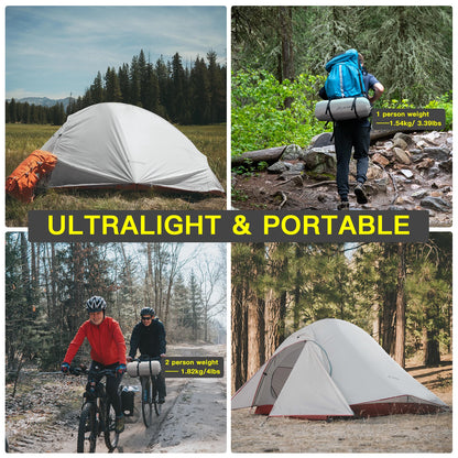 Ultralight Camping Tent 2 Person – Waterproof Backpacking