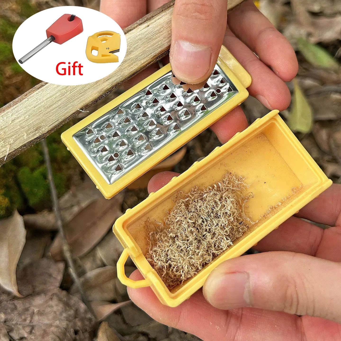Outdoor Camping Flint Set – Portable Fire Starter Tool