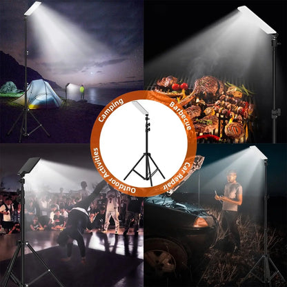 1680 Lumen Portable LED Camping Light with Adjustable Tripod