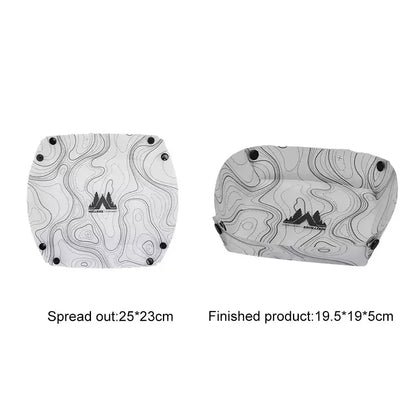 Foldable Camping Tableware Set – Portable & Food-Safe