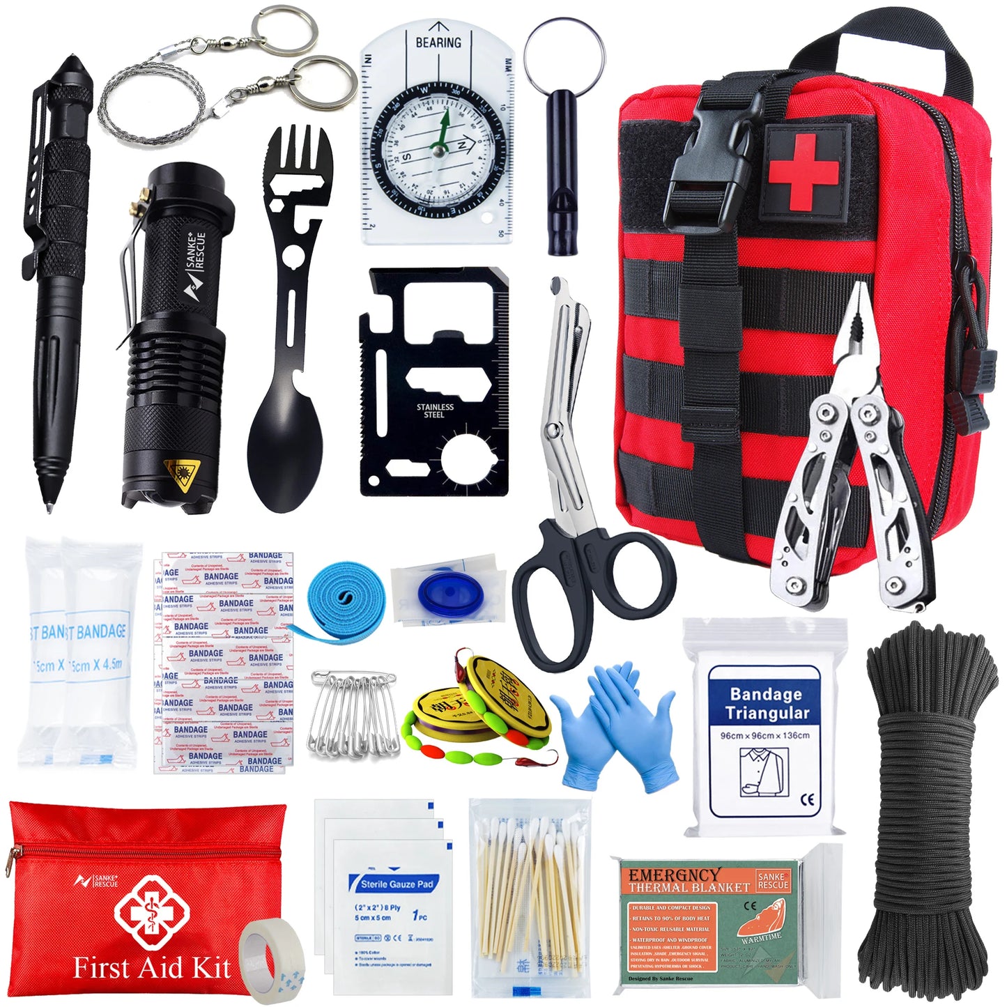 Survival First Aid Kit – Complete Outdoor Emergency Set