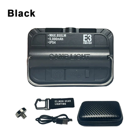Mini E3 LED Camping Light – Waterproof & Rechargeable
