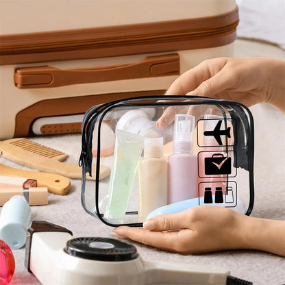 Clear TSA Travel Toiletry Bag – Quart Size, Airport Compliant