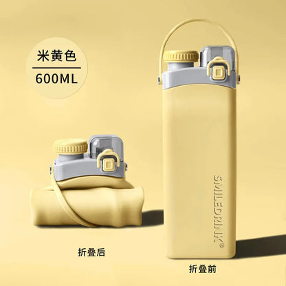600ml Collapsible Water Bottle – Safe & Portable for Outdoors