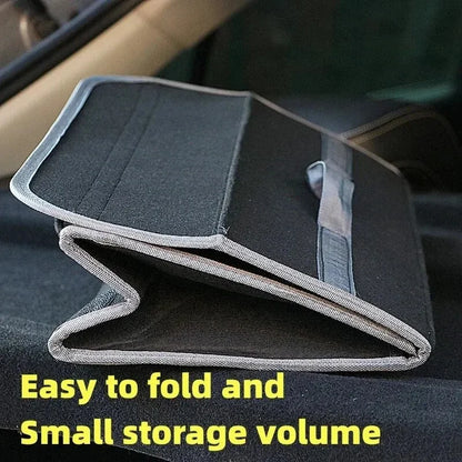 Car Trunk Organizer Felt Box – Anti-Slip Large Storage