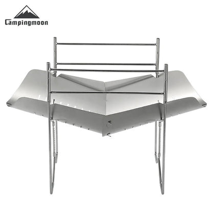 Portable Folding Stainless Steel BBQ Grill for Camping