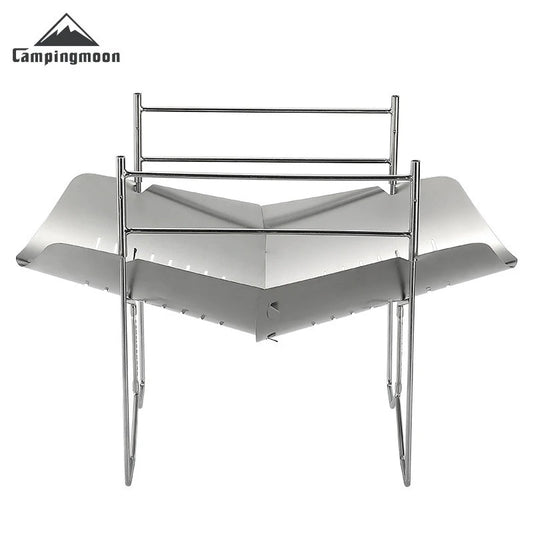 Portable Folding Stainless Steel BBQ Grill for Camping
